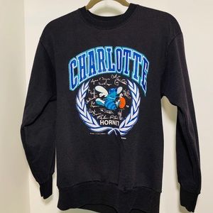 Vintage 1989 Charlotte Hornets Crewneck